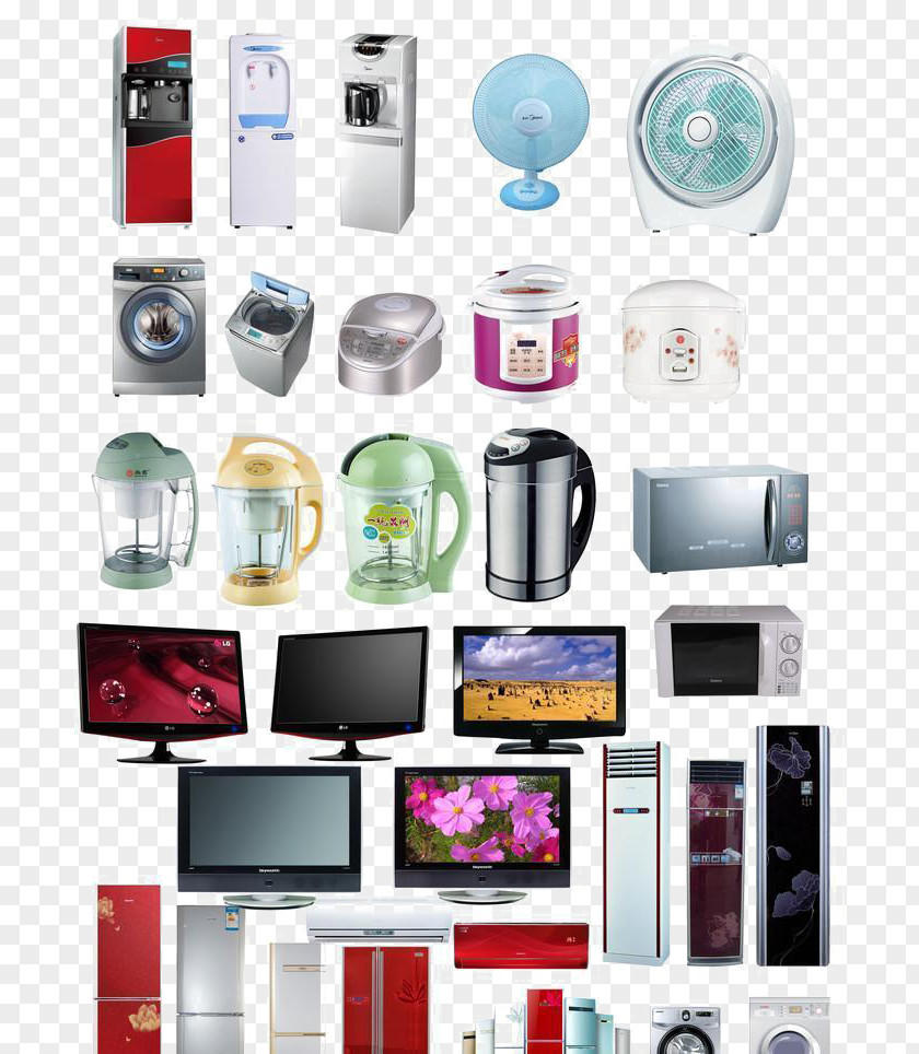 Family TV Essentials Home Appliance Fan Manufacturing PNG