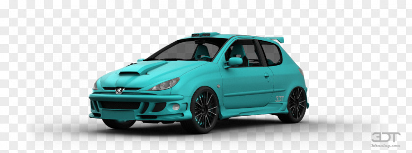 Peugeot 206 City Car Compact PNG