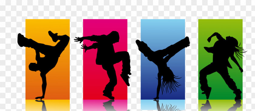 Silhouette Hip-hop Dance Clip Art Street Image PNG