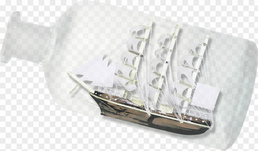 Bottle Sailboat Boat PNG