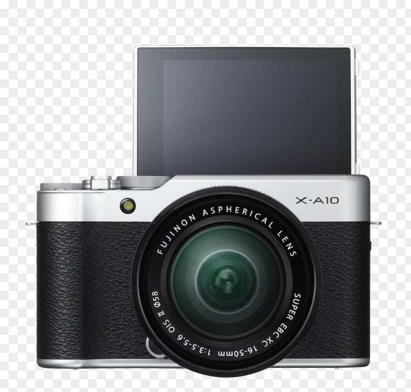 Camera Lens Fujifilm X-A10 Mirrorless Digital With 16-50mm X-A3 Interchangeable-lens 富士 PNG