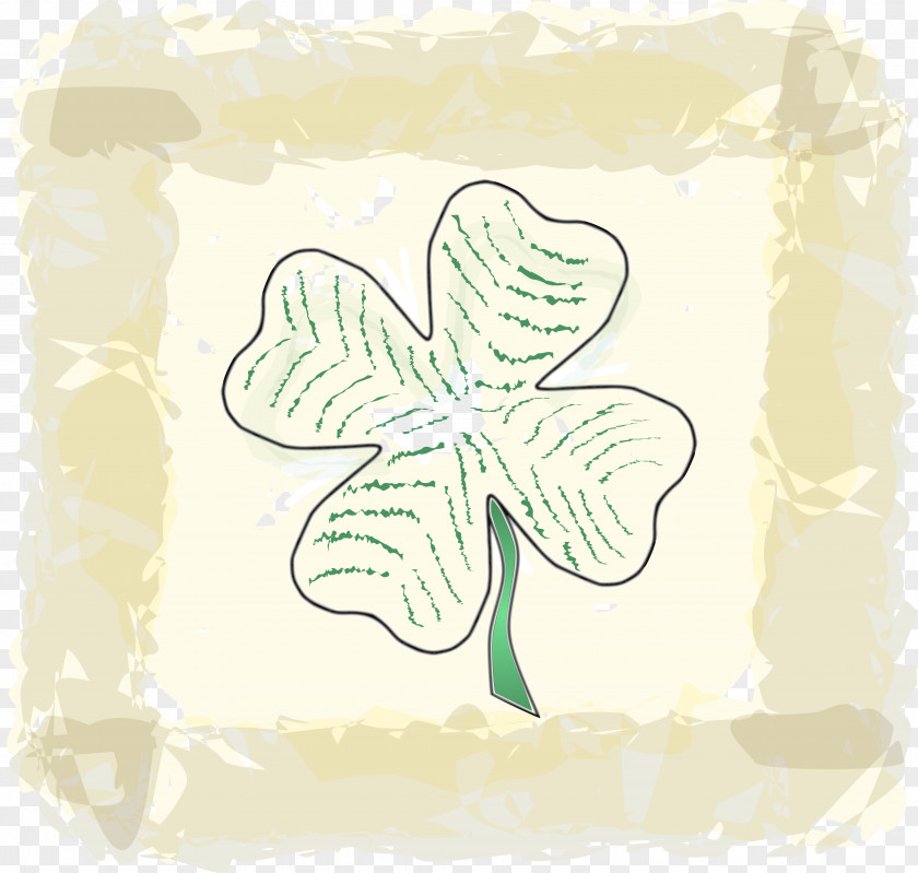 Cloverleaves Background Four-leaf Clover Saint Patrick's Day Clip Art PNG