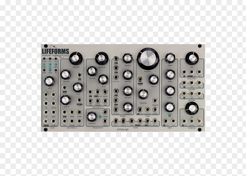 Doepfer A-100 Modular Synthesizer Eurorack Sound Synthesizers Electronic Oscillators PNG