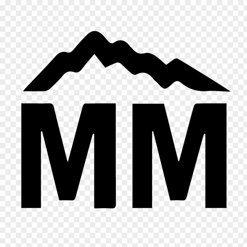 Mountaineering Logo Brand Line Font PNG