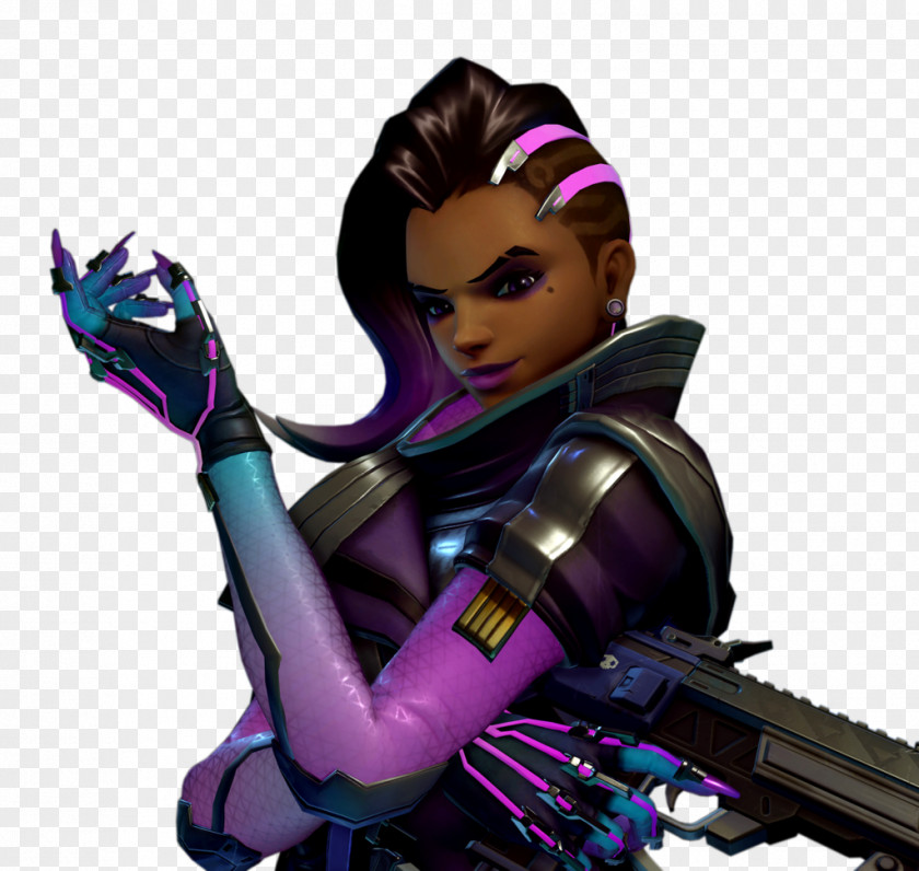 Overwatch Animated Media Sombra 2018 League Season Characters Of PNG animated media season of Overwatch, others clipart PNG