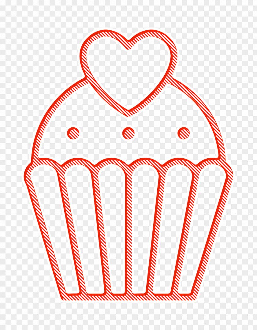 Cake Icon Valentine Cupcake PNG