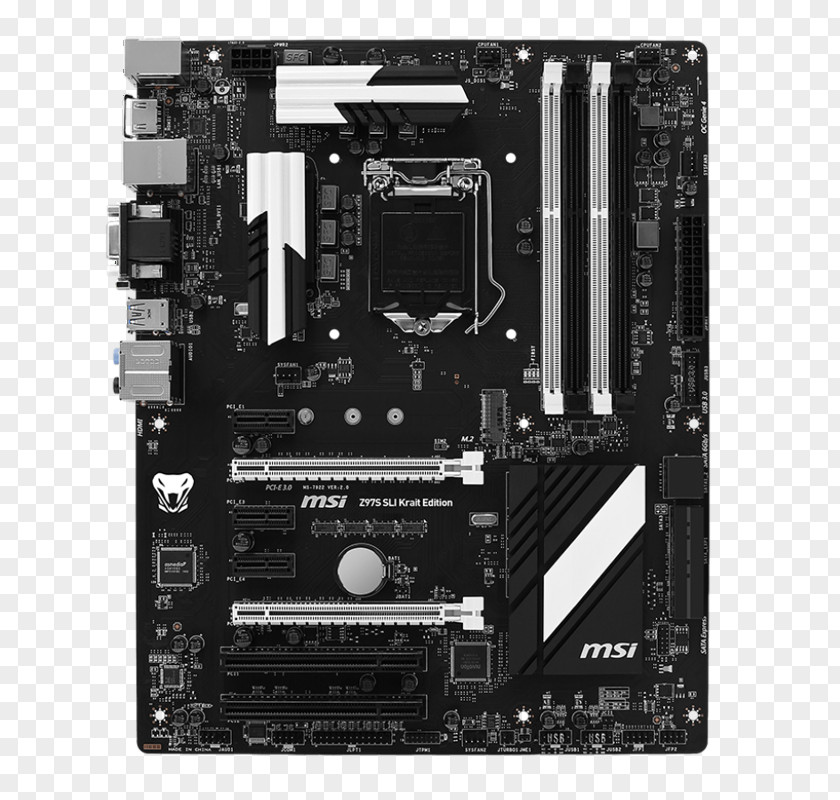 LGA 1155 Motherboard Computer Cases & Housings Intel MSI Z97S SLI Krait PNG