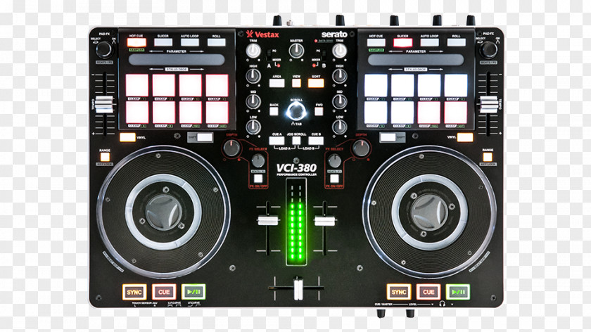Musical Instruments Audio Mixers Vestax VCI-380 DJ Controller PNG