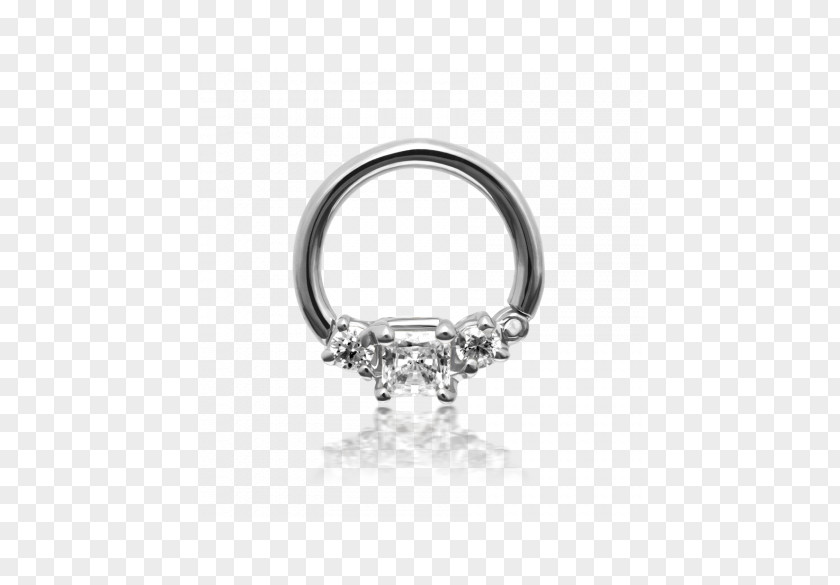 Septum Rings Cubic Zirconia Ring Diamond Jewellery Gemstone PNG