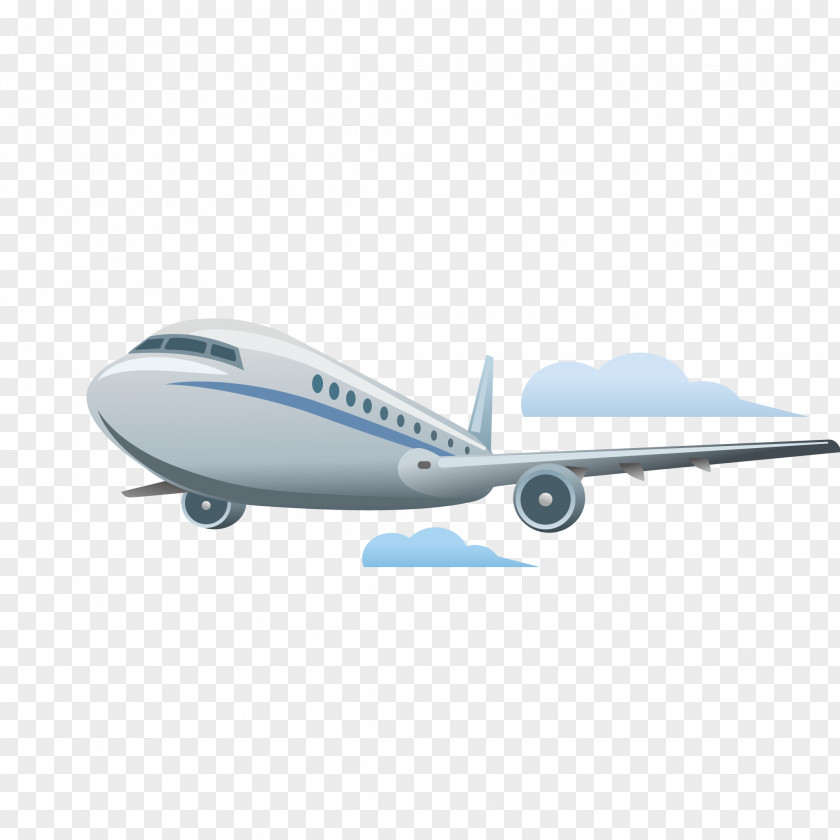 Cartoon Airplane Aircraft Train Flight Travel PNG