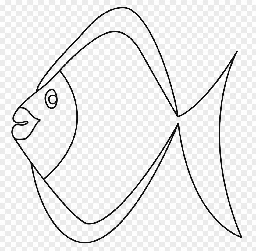 Fish Drawing Eye Line Art Clip PNG