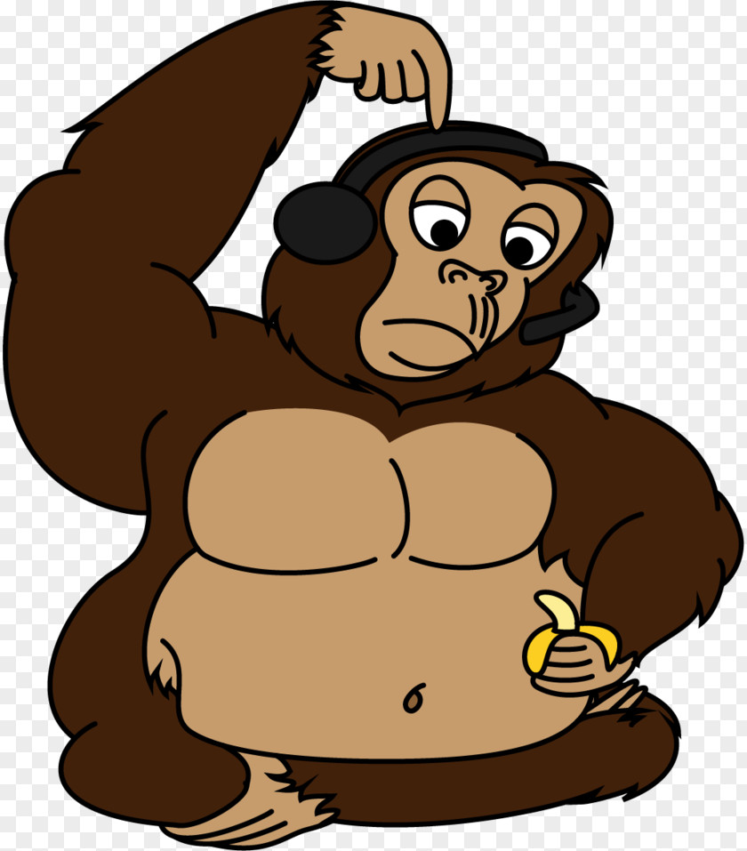 Gorilla Primate Chimpanzee Ape Monkey PNG