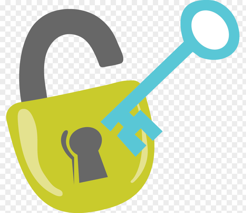 Padlock Access Key Child Safety Lock PNG