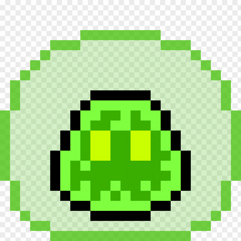 Slime Minecraft Super Spinning Shooter Pixel Art PNG