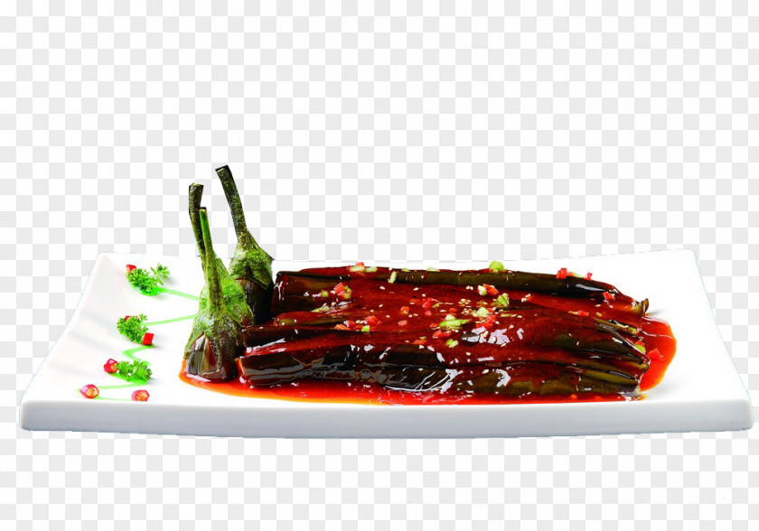 Braised Eggplant Dish Braising Vegetable PNG