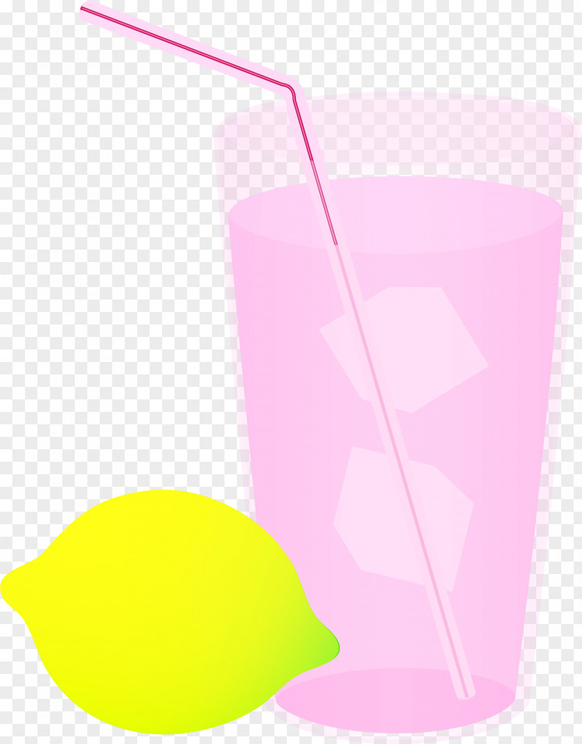 Drinking Straw Product Design Pink M PNG