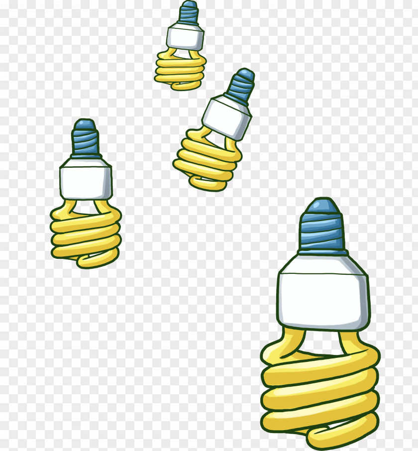 Light Bulb Energy Conservation Electricity Environmental Protection Illustration PNG