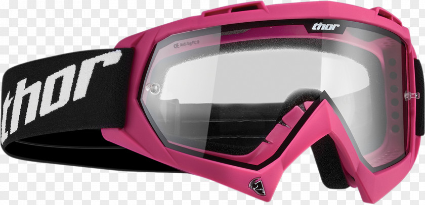 Motocross Goggles Motorcycle Thor Tear-off PNG