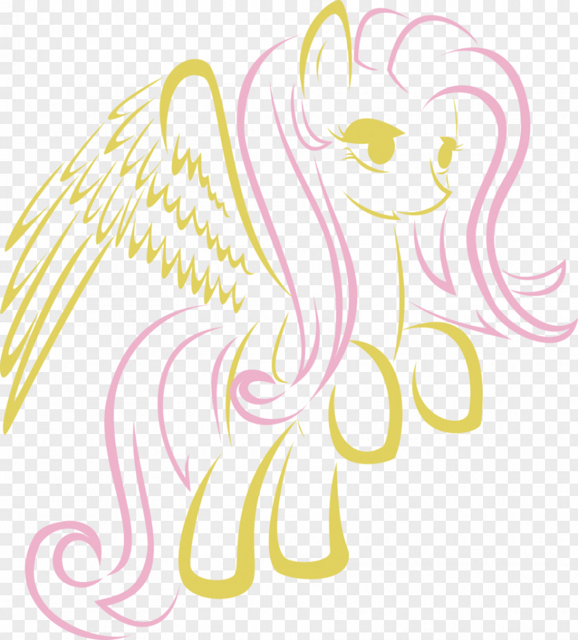 Pegasus Fluttershy Drawing Graphic Design PNG