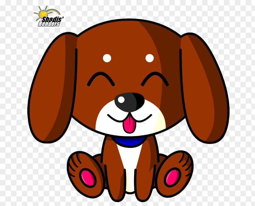 Puppy Dog Breed Kavaii Clip Art PNG