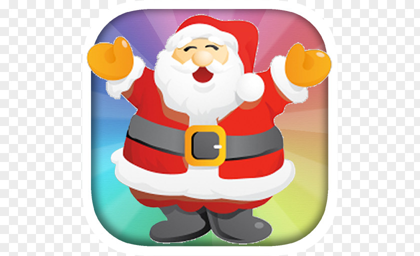 Santa Claus Christmas Gift Google Tracker Song PNG
