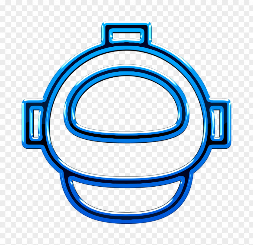 Symbol Space Icon Astronaut Astronomy Helmet PNG