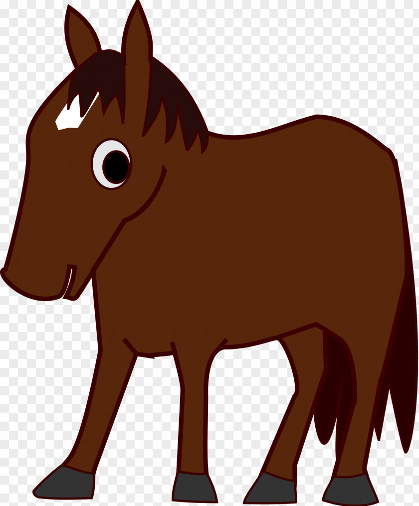 Whitehorse Horse Pony Cartoon Clip Art PNG