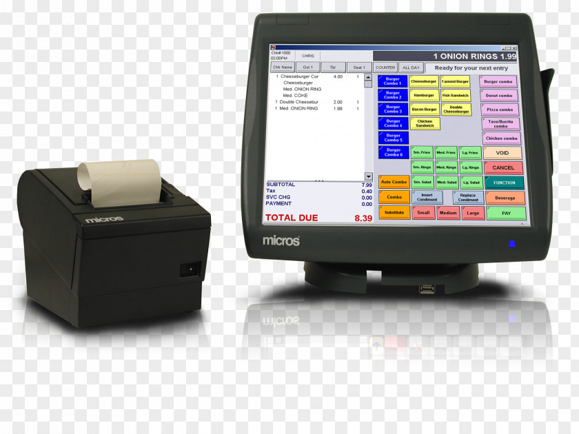 Consolidated Restaurant Operations Inc Micros Systems Point Of Sale Computer Software MICROS-Fidelio GmbH Sales PNG
