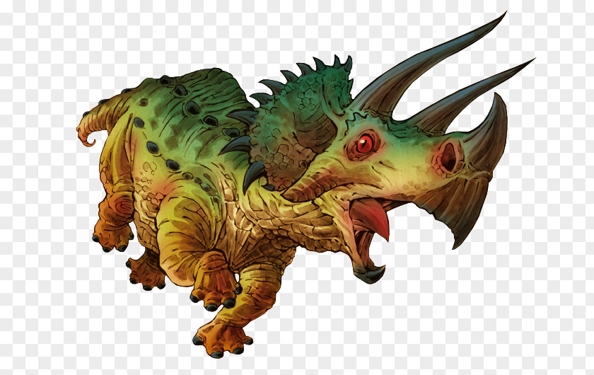 Dinosaur Triceratops Tyrannosaurus Art PNG