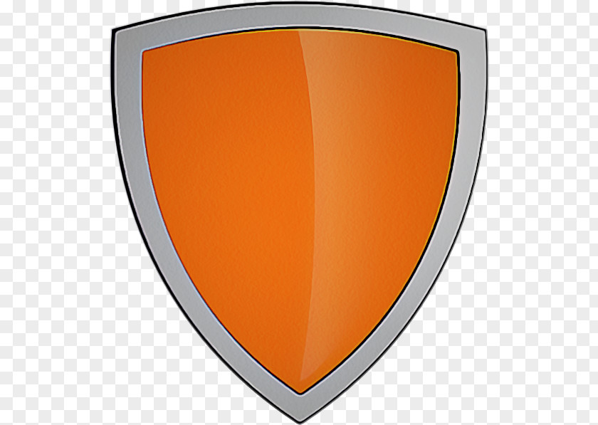 Emblem Orange Design Shield PNG