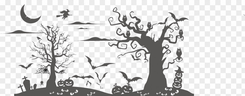 Halloween Series Crows Boszorkxe1ny PNG