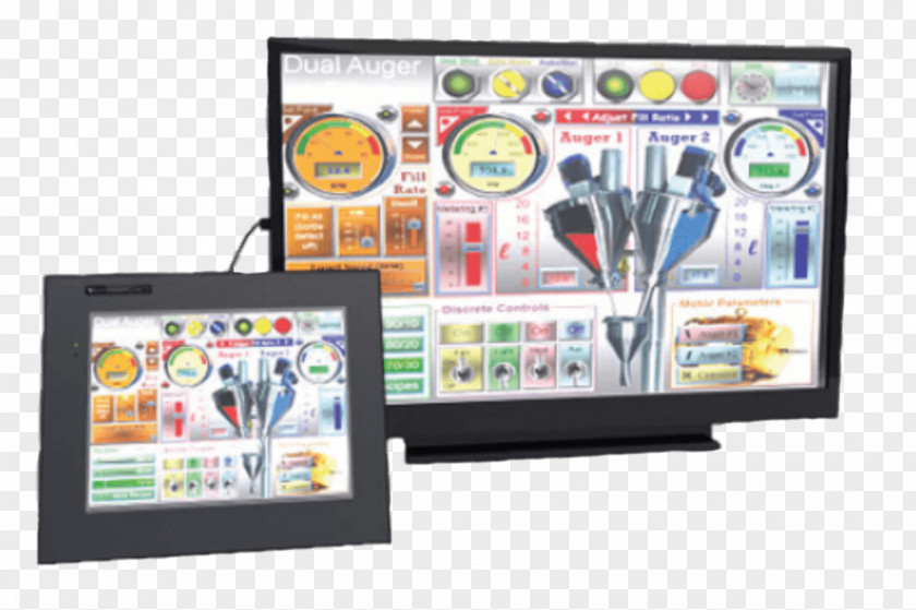 Hmi Computer Monitors Multimedia Display Advertising Communication PNG