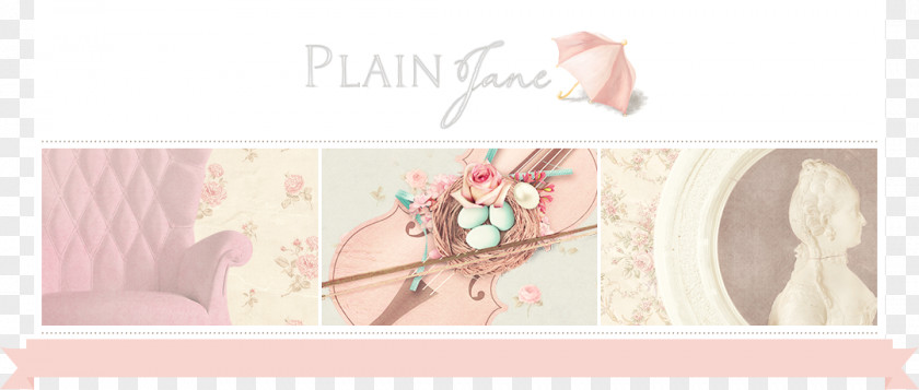 Plain Jane Paper Pink M PNG