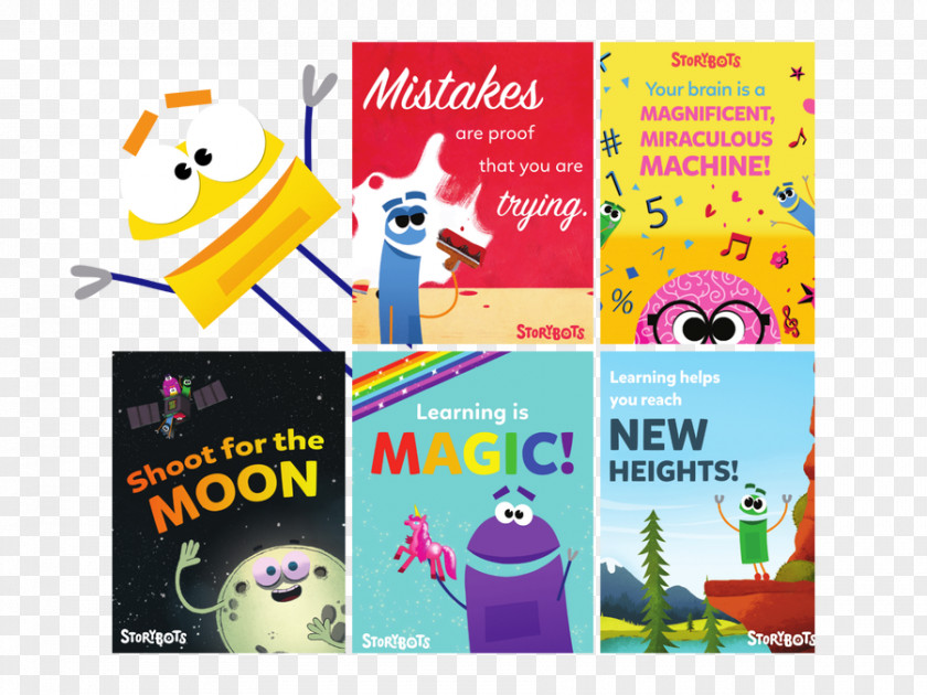 Posters StoryBots Poster JibJab Media, Inc. Song Graphic Design PNG