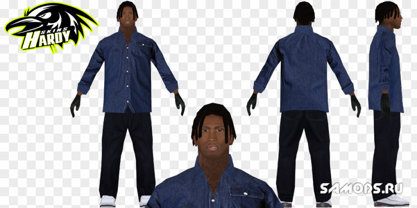 T-shirt Grand Theft Auto: San Andreas Multiplayer Sleeve Clothing PNG