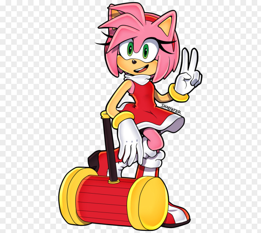 Amy Rose Sonic The Hedgehog Sega Clip Art PNG