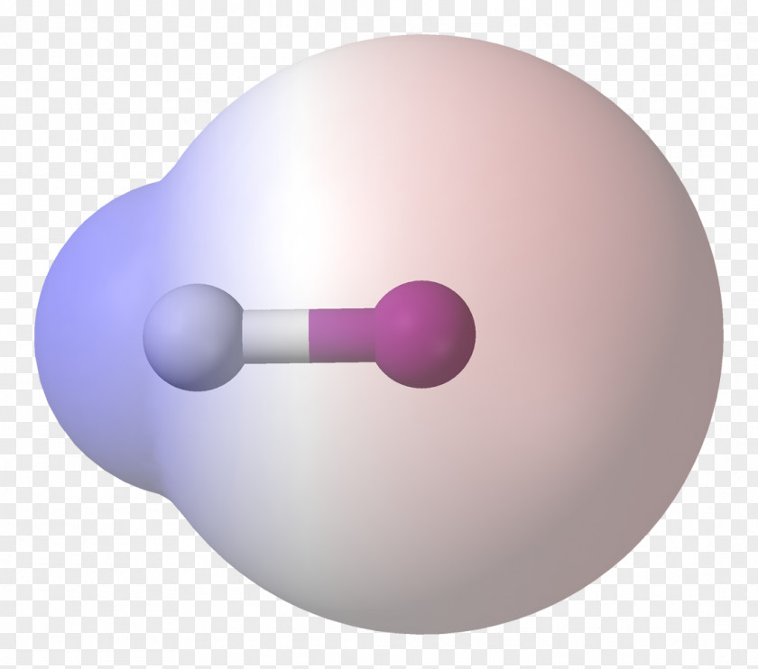 Ball Chemical Polarity Hydrogen Iodide Covalent Bond Molecule Electronegativity PNG