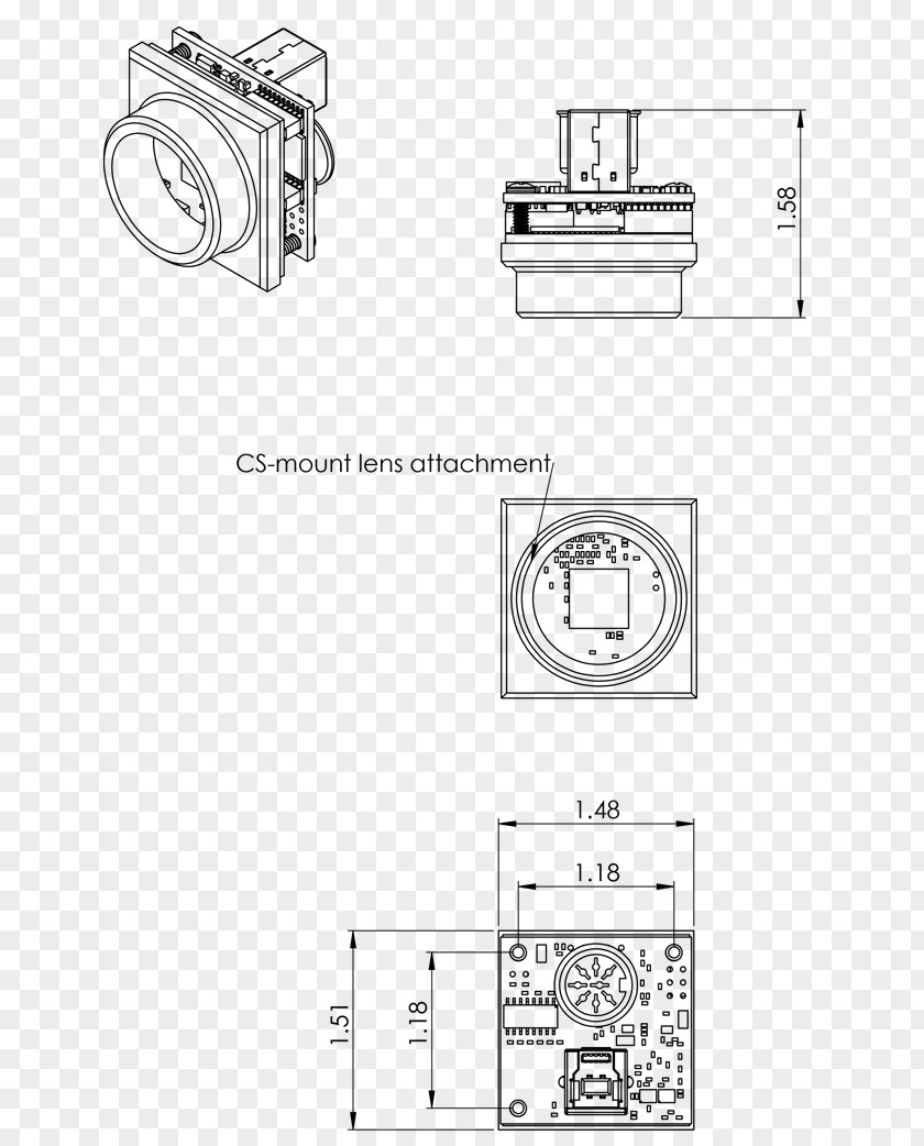 Camera Technical Drawing Machine Vision Computer PNG