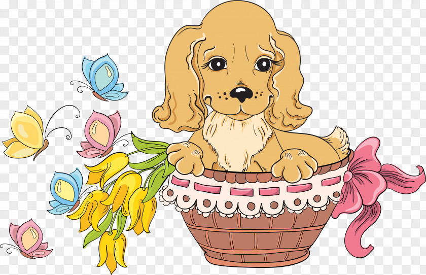 Dog In Kind Cat Kitten Puppy Clip Art PNG