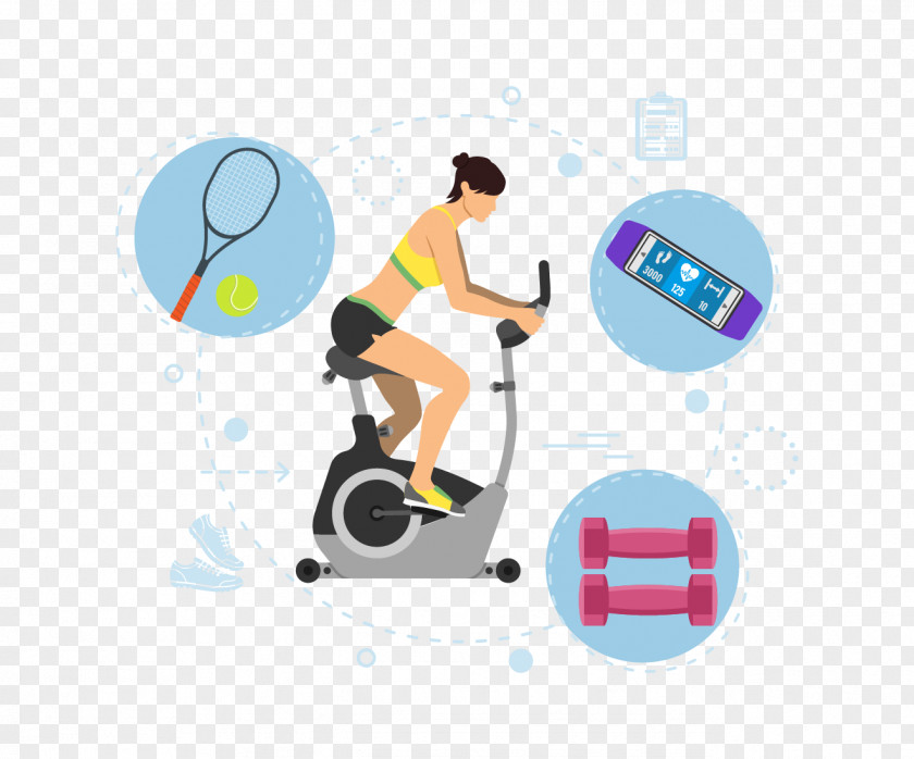 Fitness Vector Material Physical Exercise Bodybuilding Centre PNG