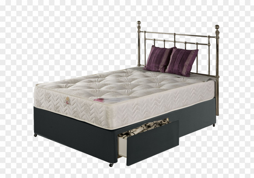 Mattress Bed Frame Box-spring Divan Couch PNG