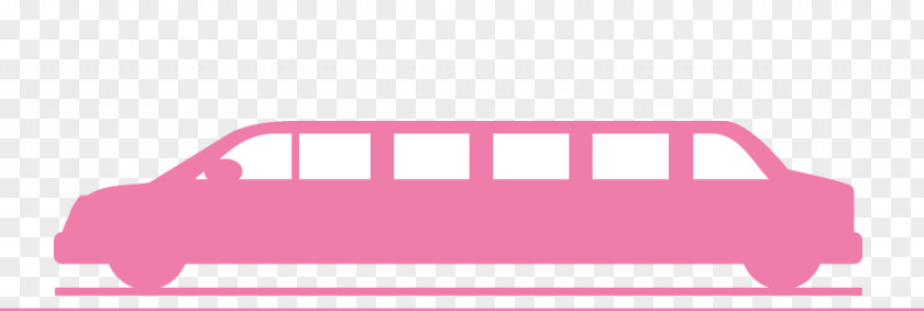 Pink Limousine Automotive Design Car Furniture PNG