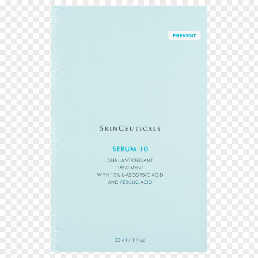 Protect Skin SkinCeuticals C E Ferulic Serum 10 AOX+ Turquoise Font PNG