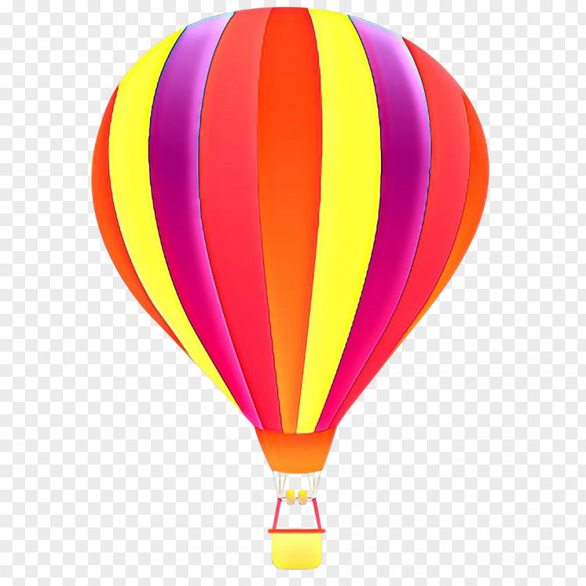 Aerostat Magenta Hot Air Balloon PNG