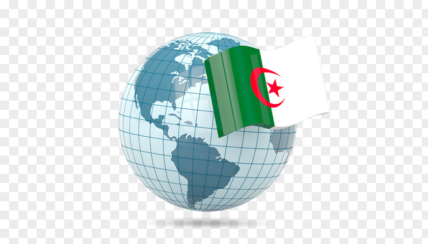 Flag Of Algeria Globe Singapore Egypt Indonesia PNG