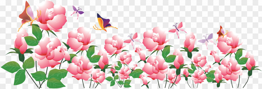 Flowers Banner Web Advertising Flower PNG