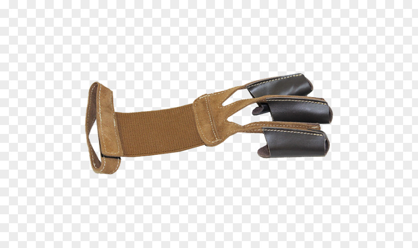 Leather Archery Bow Holder Glove Belt Finger Tab PNG