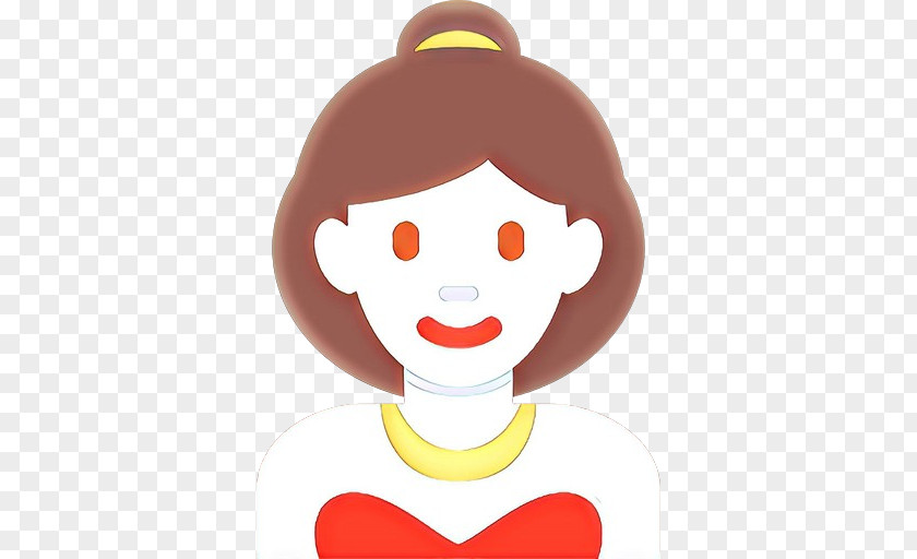 Neck Lip Cartoon Face Red Nose Head PNG