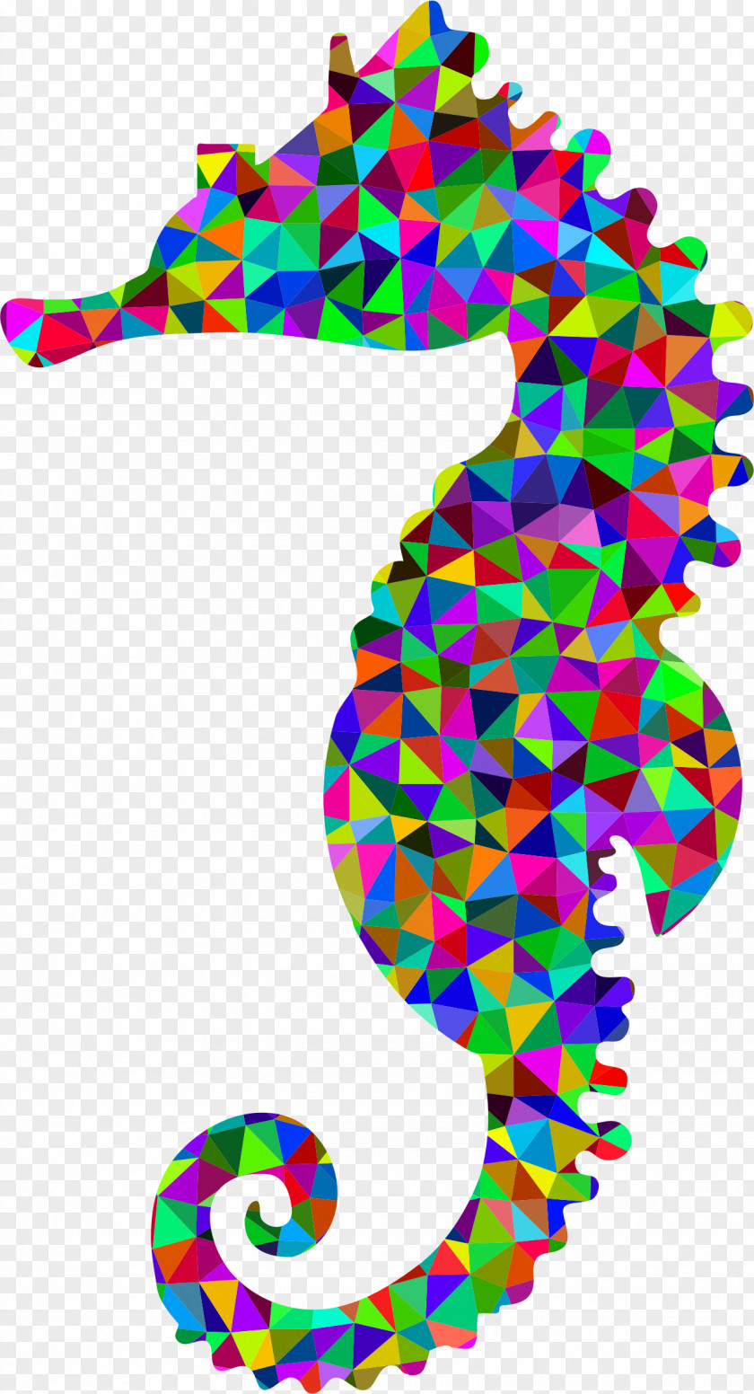 Seahorse Silhouette Clip Art PNG