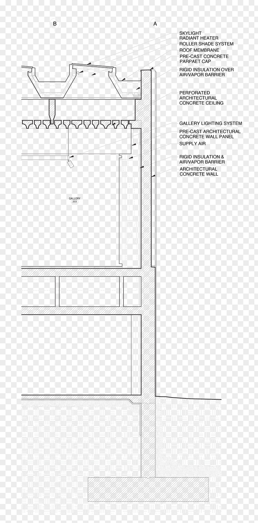 Line Drawing Furniture Diagram PNG